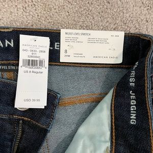 American Eagle High Rise Jeggings sz8
